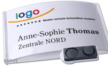 Namensschild event 60